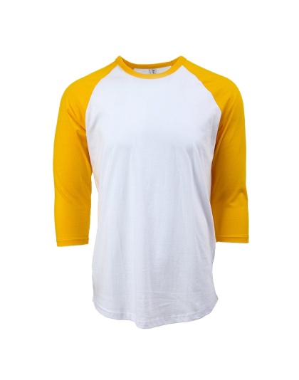 Casual 3/4 Sleeve Baseball T-Shirt